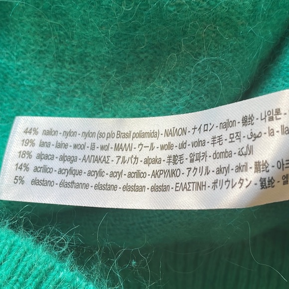 Zara Green Womens Sweater - Picture 5 of 5